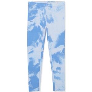 Wonder Nation Girls Kid Tough Leggings, Blue Mineral Wash